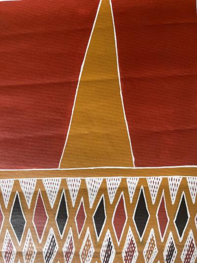 Terrence Gaypamany Gurruwiwi Aboriginal Body Painting Terrence Gurruwiwi Elcho Island Australia