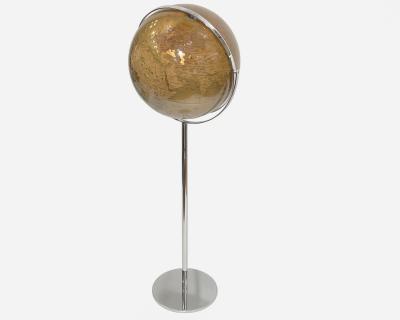 Terrestrial globe on stand France circa 1980