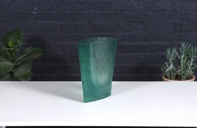 Terry Balle Resin Aqua Sculpture Vase