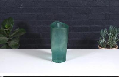 Terry Balle Resin Aqua Sculpture Vase
