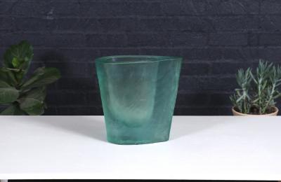 Terry Balle Resin Aqua Sculpture Vase