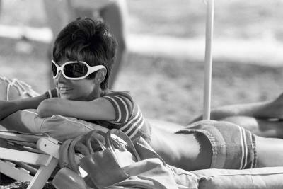 Terry O Neill Audrey Hepburn St Tropez