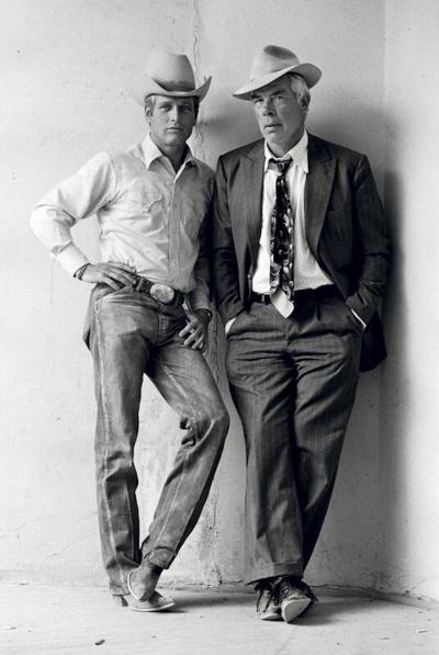 Terry O Neill Paul Newman and Lee Marvin