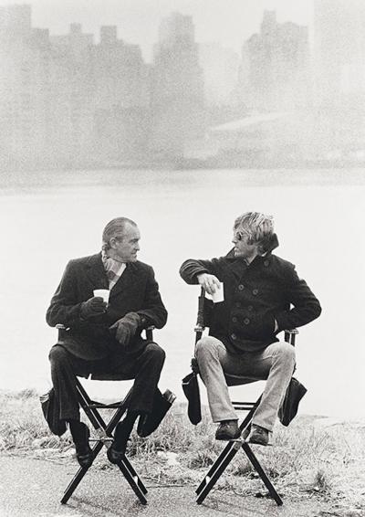 Terry O Neill Robert Redford with Richard Helms