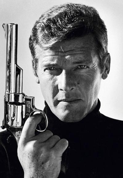 Terry O Neill Roger Moore as James Bond