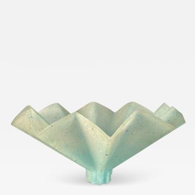 Tessa Clegg Tessa Clegg Pale Green Frosted Glass bowl