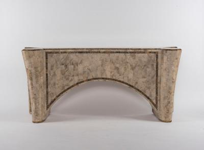 Tessellated Marble Console