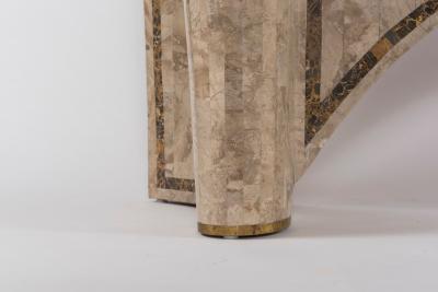 Tessellated Marble Console