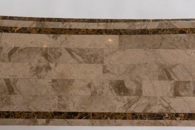 Tessellated Marble Console