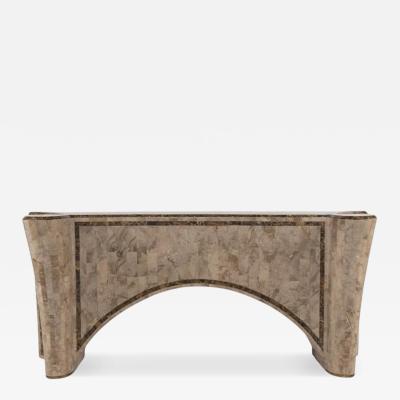 Tessellated Marble Console