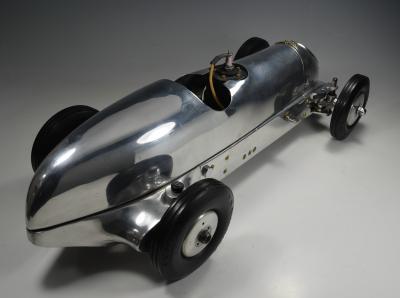 Tether Race Car Maserati Streamlined Art Deco Model 1947
