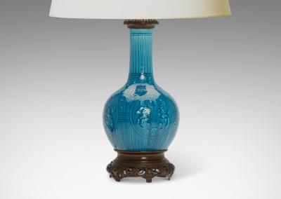 Th odore Deck Table Lamp in the Style of Th odore Deck