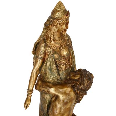 Th odore Louis Auguste Rivi re A lost wax bronze sculpture by Th odore Rivi re titled Carthage