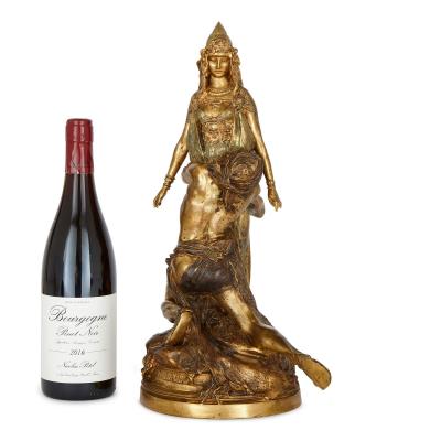 Th odore Louis Auguste Rivi re A lost wax bronze sculpture by Th odore Rivi re titled Carthage
