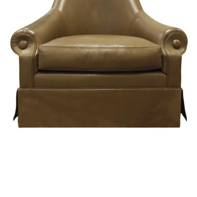 Thad Hayes Thad Hayes Custom Barrel Back Lounge Chair 2000