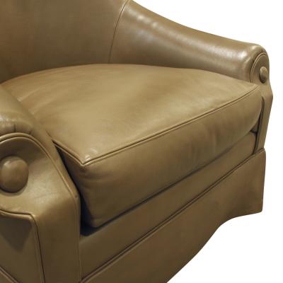 Thad Hayes Thad Hayes Custom Barrel Back Lounge Chair 2000