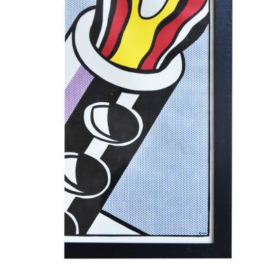That my ship was bellow them by Roy Lichtenstein