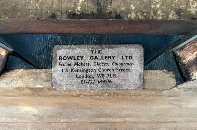 The Artist in his Studio Oil on Canvas Italian School circa 1810