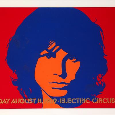 The Doors 1969 Electric Circus Screenprint Poster