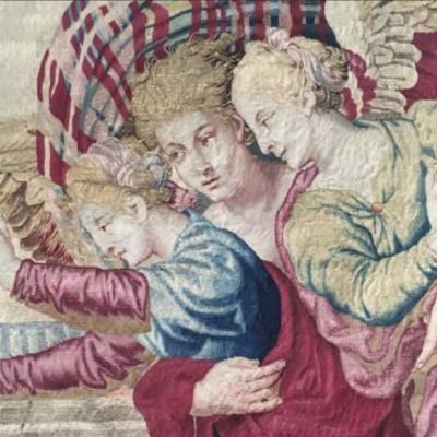 The History of Psyche 17th Century Parisian Tapestry