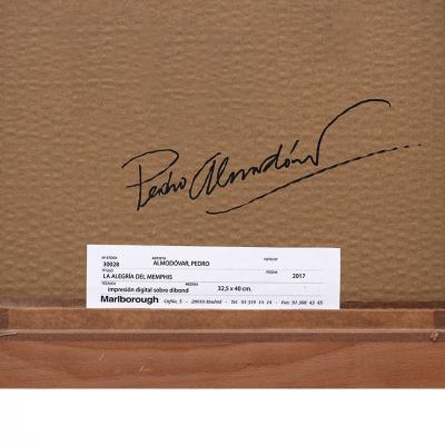 The Joy of Memphis Still Life by Pedro Almod var 2018 Digital Print on Dibond