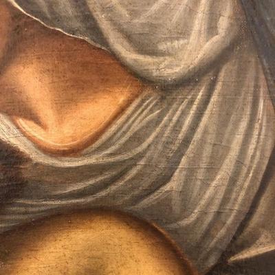 The Lamentation Spanish School Late 16th Century Painting