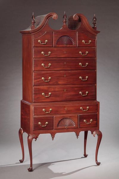The Locke Family Queen Anne Highboy