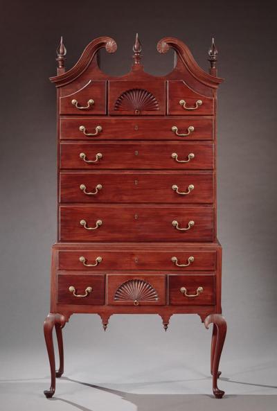 The Locke Family Queen Anne Highboy