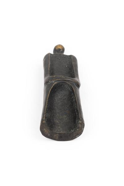 The Pillar Limited Edition Bronze Brutalist Contemporary Figural Sculpture