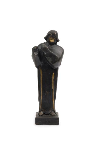 The Preacher Limited Edition Bronze Brutalist Contemporary Figural Sculpture