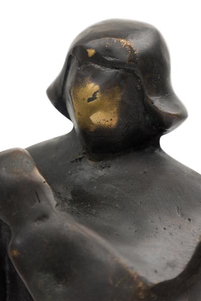 The Preacher Limited Edition Bronze Brutalist Contemporary Figural Sculpture