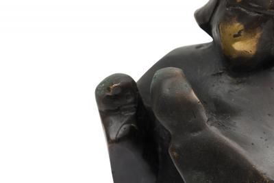 The Preacher Limited Edition Bronze Brutalist Contemporary Figural Sculpture