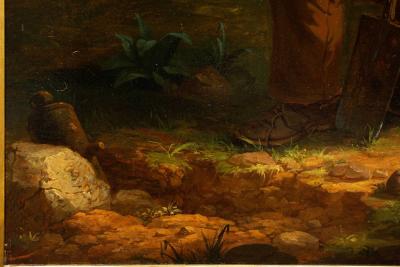 The Relic Hunter 1854 by Charles F Blauvelt American 1824 1900 