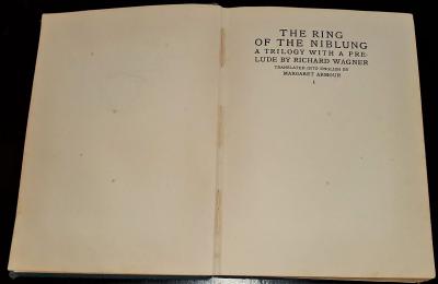 The Rhinegold and The Valkyrie Illustrated by A Rackham First Edition