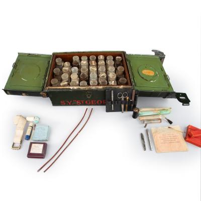 The S Y St George Expeditionary Medicine Box by Burroughs Wellcome and Co