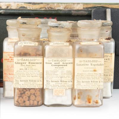 The S Y St George Expeditionary Medicine Box by Burroughs Wellcome and Co