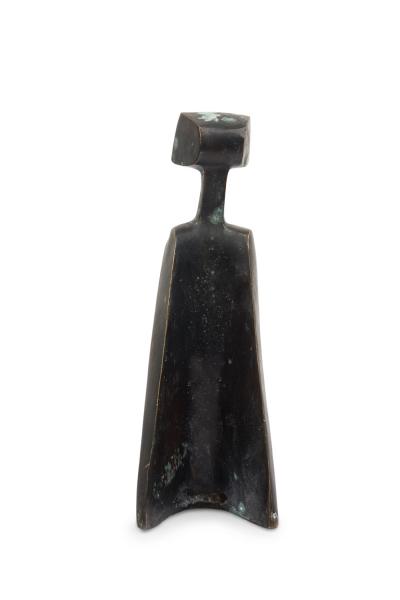 The Seer Limited Edition Bronze Brutalist Contemporary Figural Sculpture