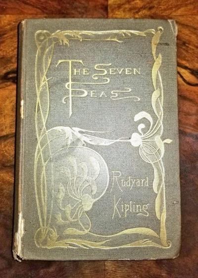 The Seven Seas by Kipling 1st Edition