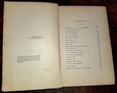 The Seven Seas by Kipling 1st Edition
