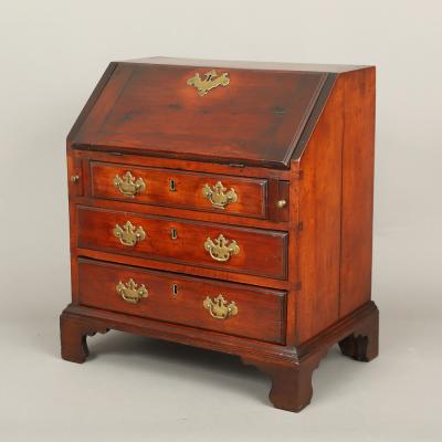 The Solomon Lincoln Family Diminutive Chippendale Slant Lid Desk