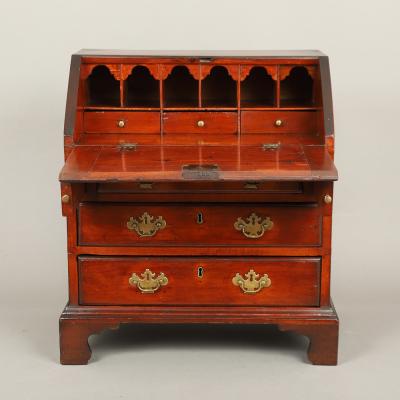 The Solomon Lincoln Family Diminutive Chippendale Slant Lid Desk
