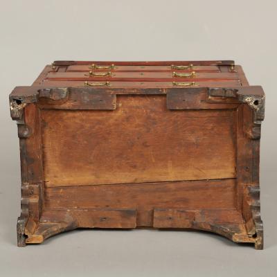 The Solomon Lincoln Family Diminutive Chippendale Slant Lid Desk