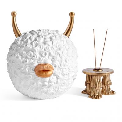 The haas brothers Contemporary Mod Haas Monster Incense Burner Designed by American Haas Brothers