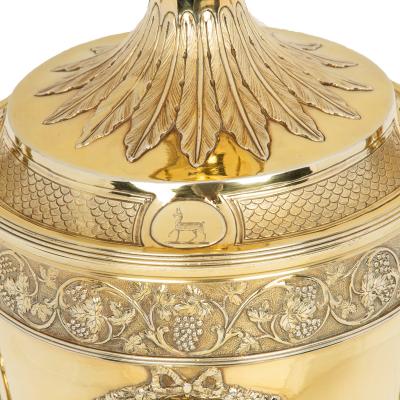 The large and interesting silver gilt trophy of Captain George Welstead