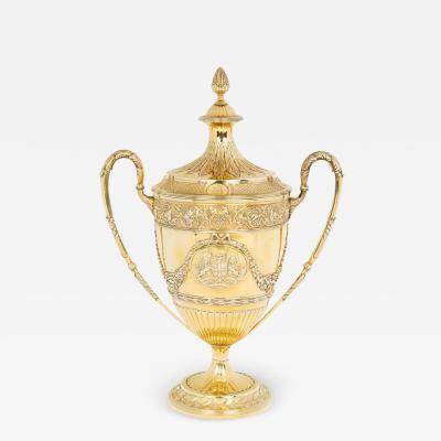 The large and interesting silver gilt trophy of Captain George Welstead
