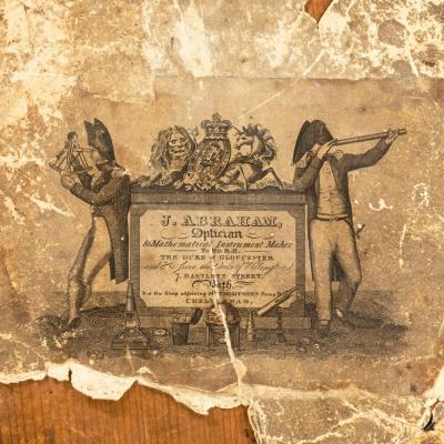 The shaving mirror of Purser Wardlaw