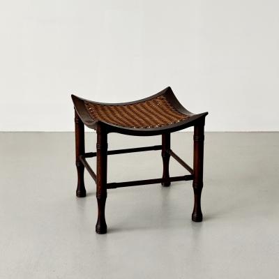 Thebes stool late 19th early 20th century