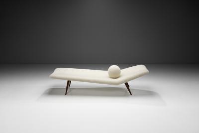 Theo Ruth Daybed in the manner of Theo Ruth with Matching Pillow Europe 20th Century