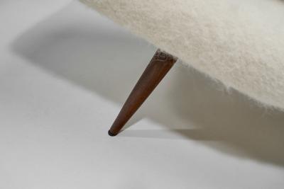 Theo Ruth Daybed in the manner of Theo Ruth with Matching Pillow Europe 20th Century