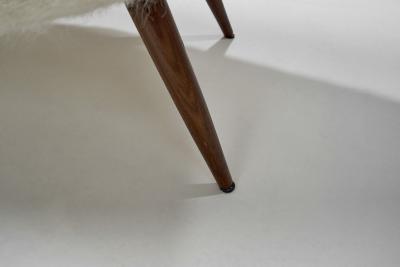 Theo Ruth Daybed in the manner of Theo Ruth with Matching Pillow Europe 20th Century